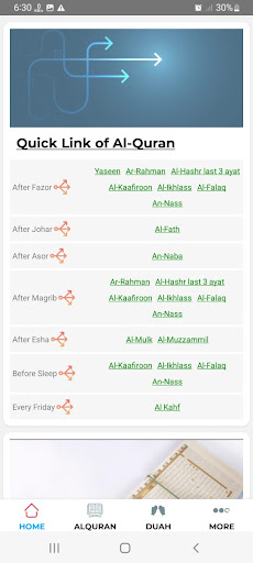 Quran word by word & tafsir Screen 2