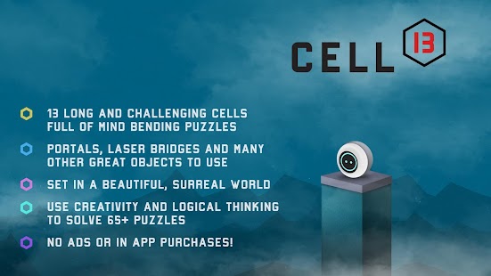 CELL 13 - Physics Puzzle Screenshot
