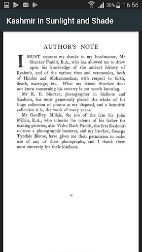 Kashmir in Sunlight and Shade