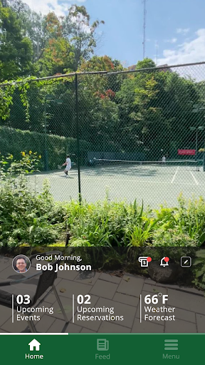 Hillside Tennis Club Screen 3