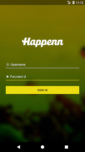 Android application Happenn Checkpoint screenshort