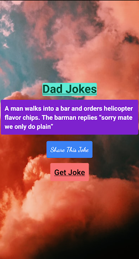 Random Dad Jokes Screen 2