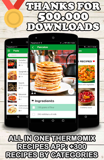 Android application Thermomix Recipes screenshort