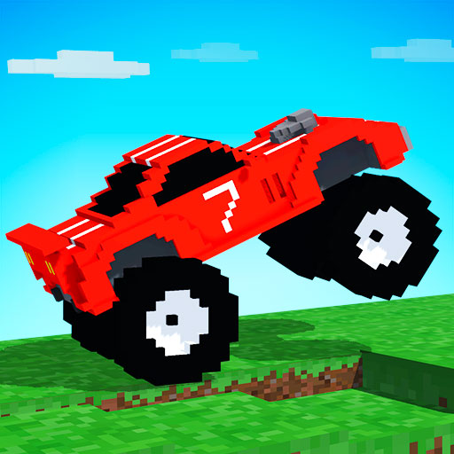 2 Player Blocky Road Racing 1.0.12 Icon