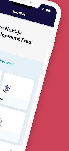 Learn Next.js Offline, NextDev Screen 2