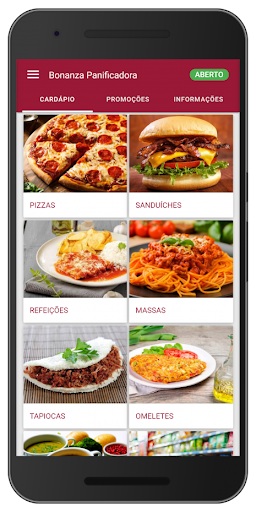 Android application Bonanza Panificadora screenshort