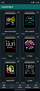 Smartface amazfit best sale bip