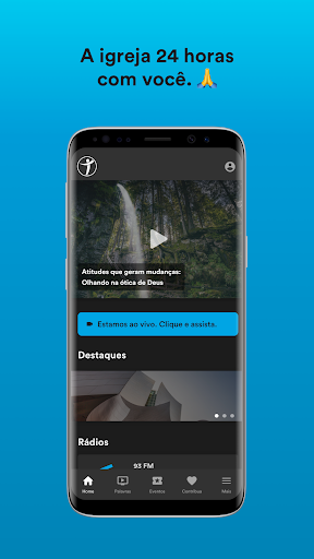 Android application Viver em Cristo Church screenshort
