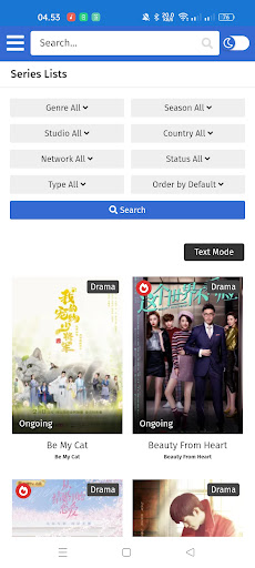 Android application Cdramayes screenshort
