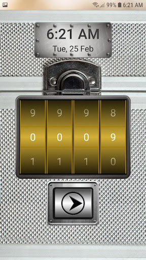 Android application LOCK SCREEN NUMBER PATTERN screenshort