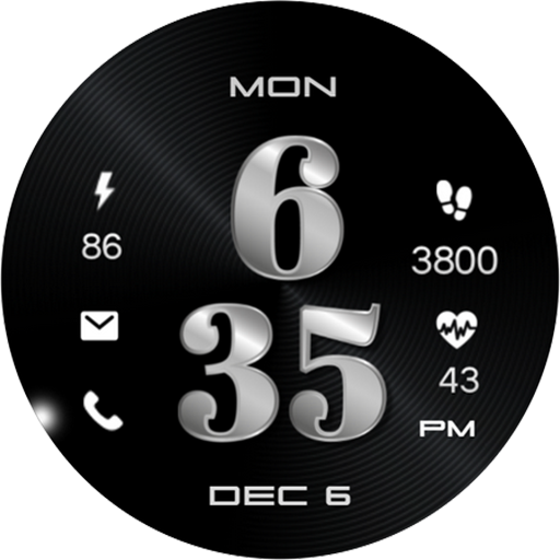 Digital Basic 3B For Wear OS logo