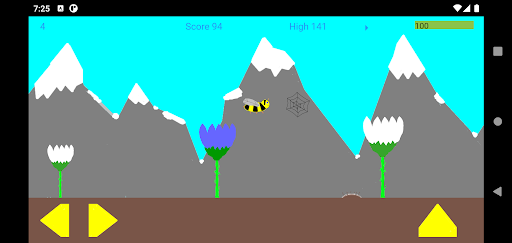 Android application Hero of Flowers screenshort