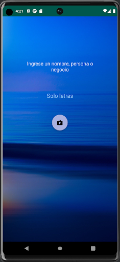 Android application Mi Bodega screenshort