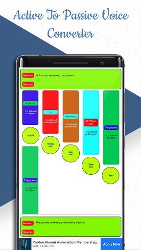 Active to passive voice conver Screen 3