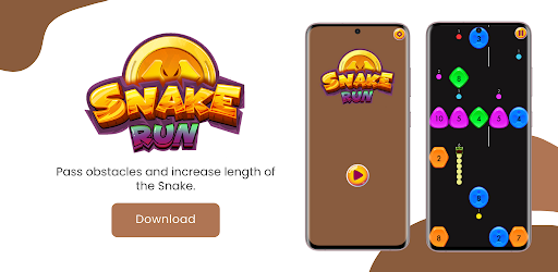 Android application Snake Run screenshort