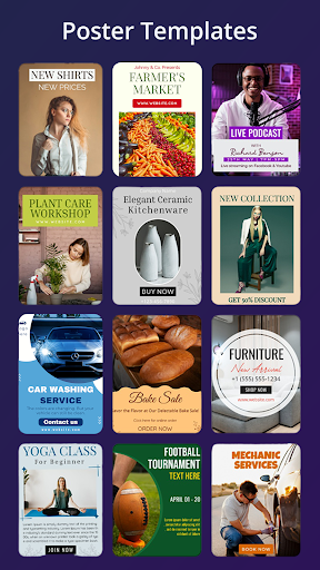 Screenshot of Poster Maker AI Flyer maker