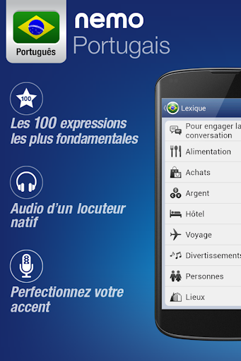 Aperçu de l'application