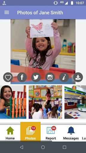 KinderLink Parent Screen 2