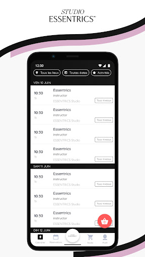 Essentrics Studio Screen 2