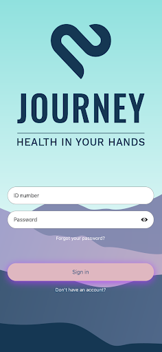 Android application Journey Wellness screenshort