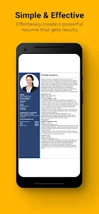 Resume Builder - Create CV PDF