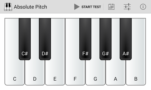 Android application Absolute Pitch screenshort