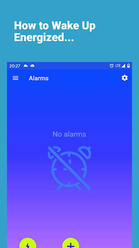 Android application Simple Alarm Clock screenshort