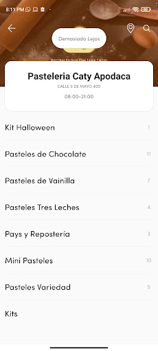 Caty Pastelería Screen 2