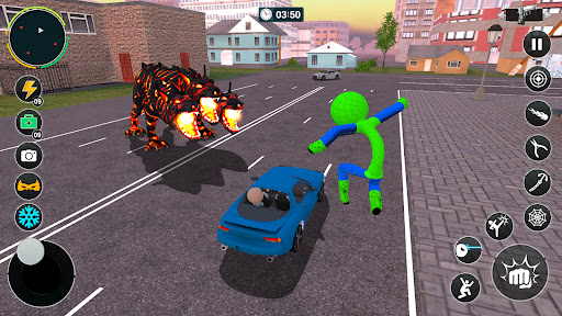 Rope Fight Spider Adventure Screen 3