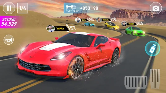 Alpha Racing Game - Car Games