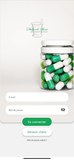 Android application Pharmacie Delpech Paris screenshort