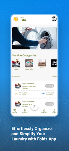 Android application Foldz screenshort