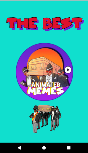 Android application Animated Memes Stickers screenshort