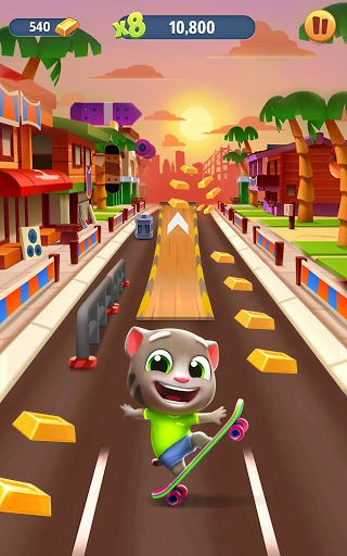 Talking Tom: Course à l'or screenshots apk mod 1