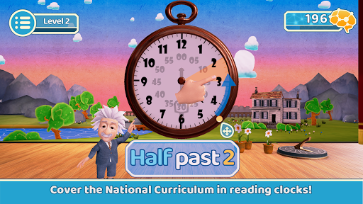 Android application Human Heroes Einstein’s Clock screenshort