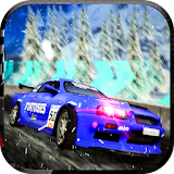 Highway Snow Rally -Car Stunt icon
