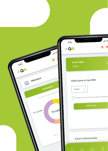 Android application Agrienergia Clients screenshort