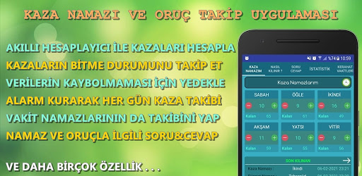 Kaza Namazi Ve Oruc Takip Google Play De Uygulamalar