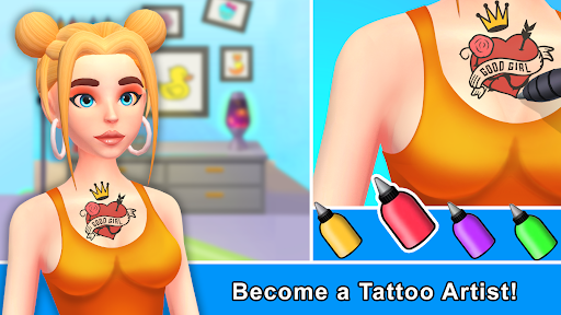 The Ink Studio Tattoo Art ASMR Mod Mở Khóa Tất Cả