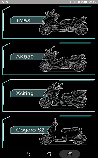 Android application Kaifa Absorber Adjustor screenshort