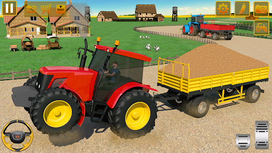 US Tractor Farming Tractor Sim