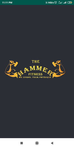 Android application Hammer Fitness screenshort