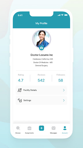 Doctor Locums Screen 2