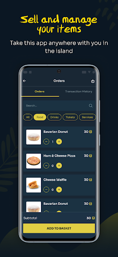 Android application TAO MPOS screenshort