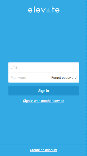 Android application Elevate Parcel screenshort