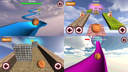 Ball Coaster 3D - roller dash Screen 2