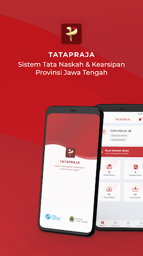 Android application Tatapraja - Pemprov Jateng screenshort