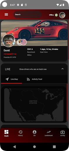 Android application Racetrack Hero screenshort