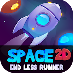 Cover Image of Download Space 2d End Less Runner 2021  APK