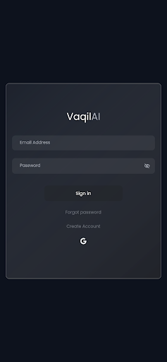 Android application VAQIL screenshort